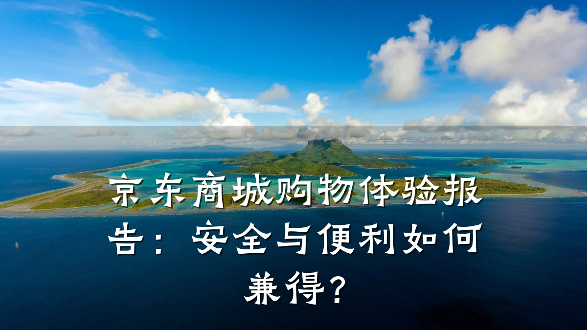 京东商城购物体验报告：安全与便利如何兼得？