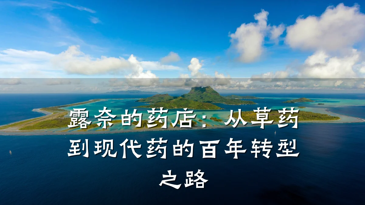 露奈的药店：从草药到现代药的百年转型之路