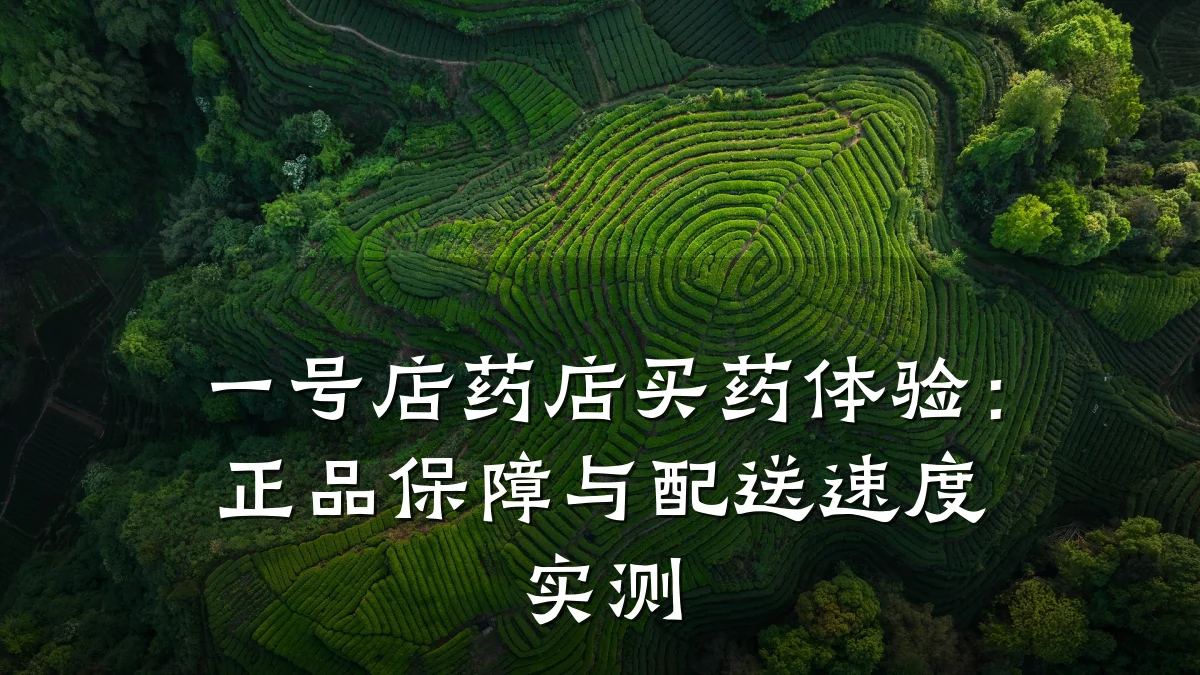 一号店药店买药体验:正品保障与配送速度实测