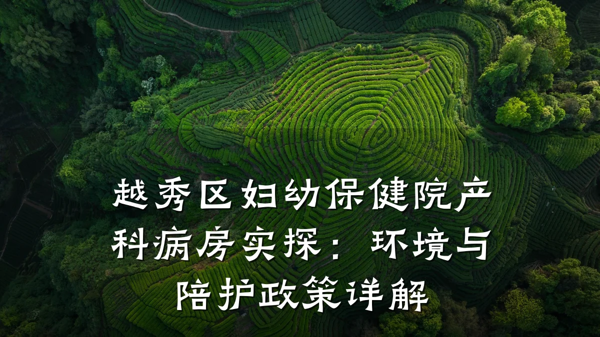 越秀区妇幼保健院产科病房实探:环境与陪护政策详解