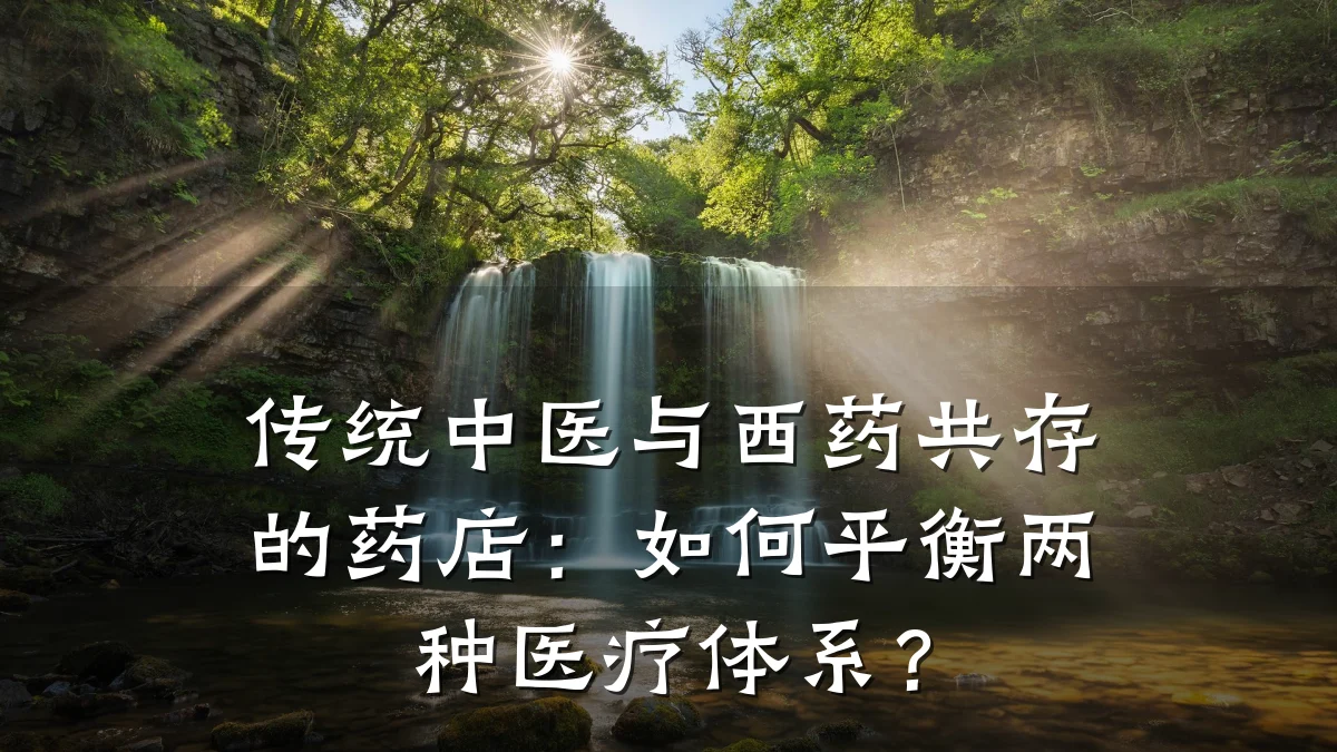 传统中医与西药共存的药店：如何平衡两种医疗体系？