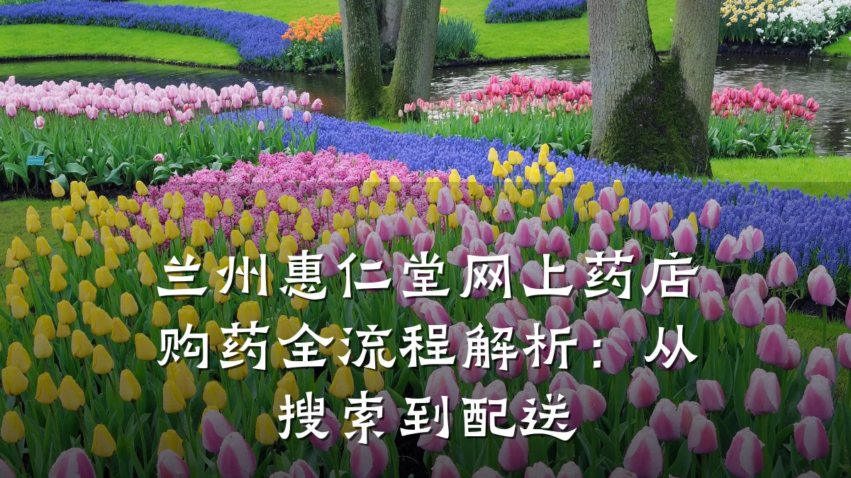 兰州惠仁堂网上药店购药全流程解析:从搜索到配送