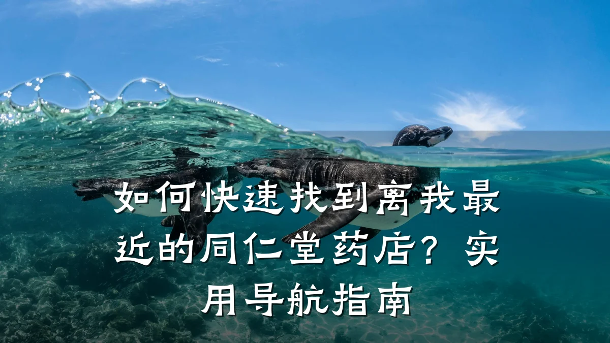 如何快速找到离我最近的同仁堂药店?实用导航指南
