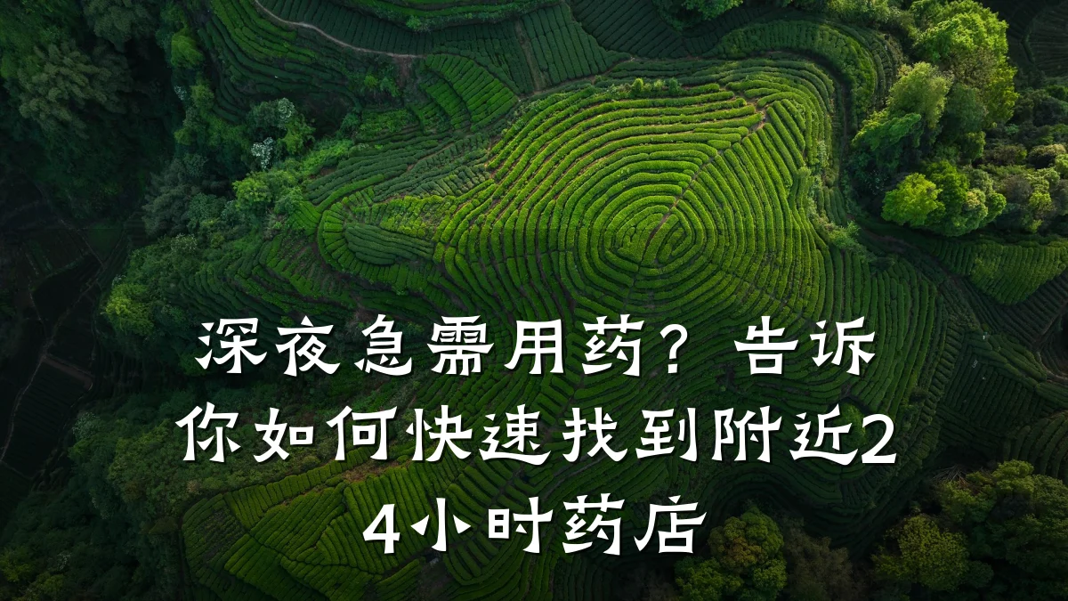深夜急需用药?告诉你如何快速找到附近24小时药店