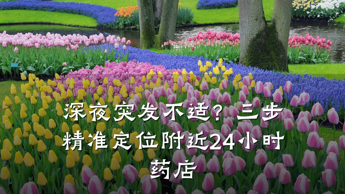 深夜突发不适？三步精准定位附近24小时药店