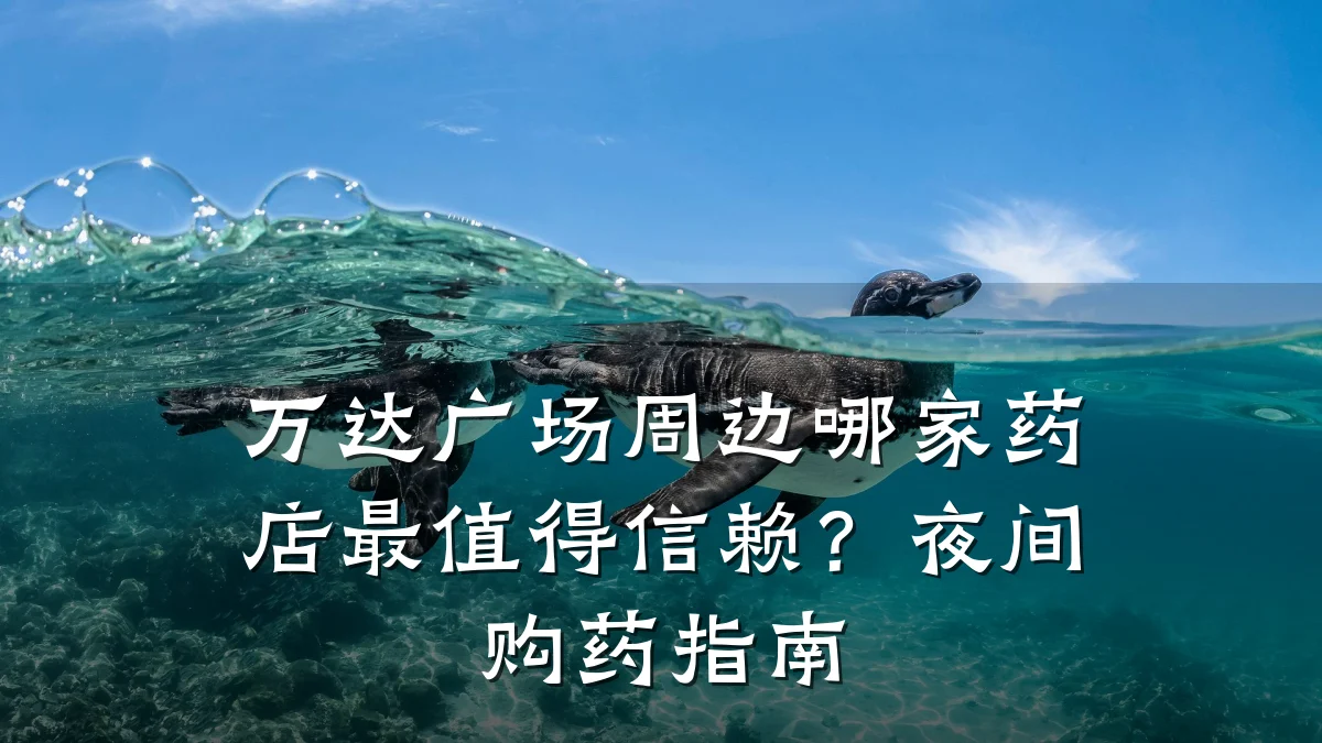 万达广场周边哪家药店最值得信赖?夜间购药指南