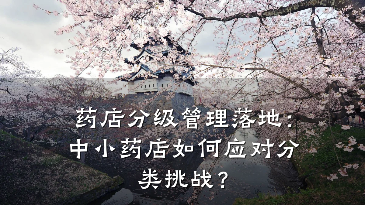 药店分级管理落地：中小药店如何应对分类挑战？
