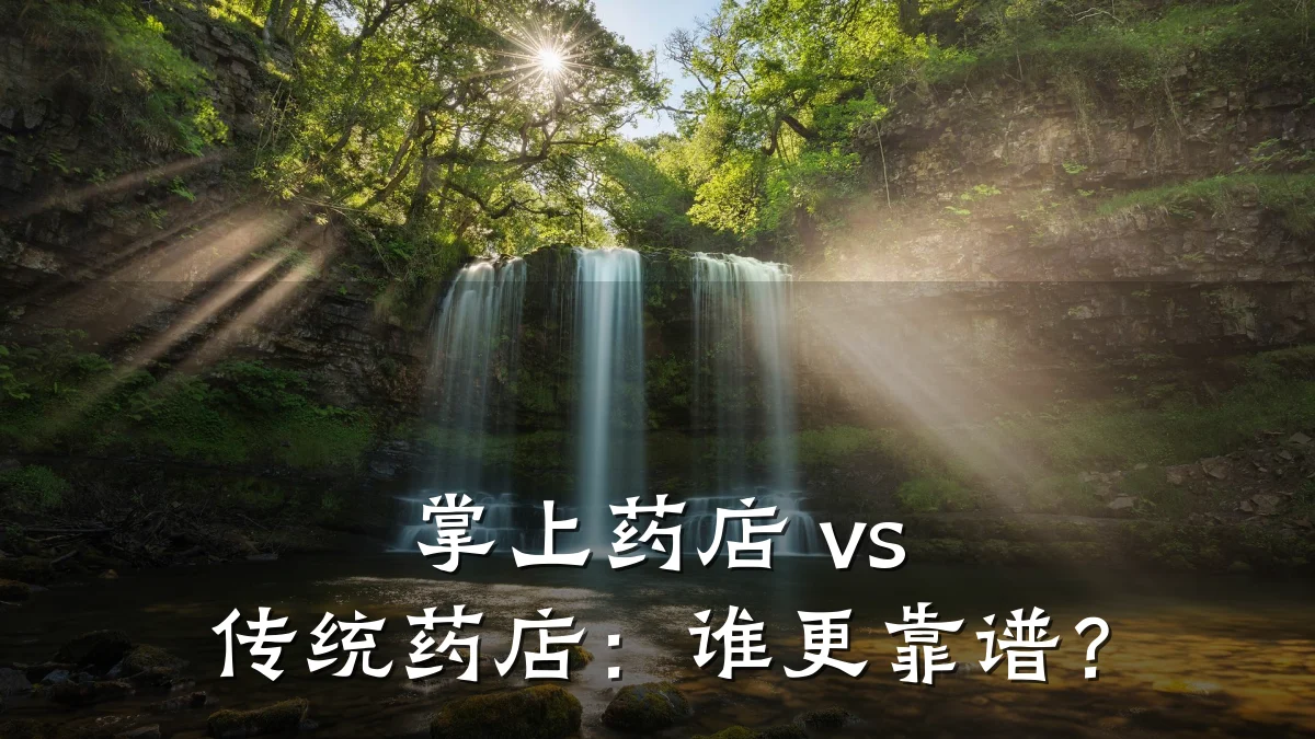 掌上药店 vs 传统药店:谁更靠谱?