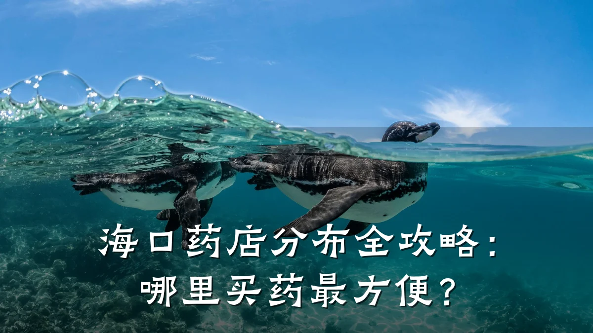 海口药店分布全攻略:哪里买药最方便?