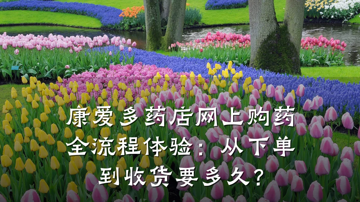 康爱多药店网上购药全流程体验:从下单到收货要多久?