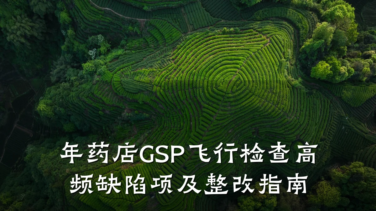 年药店GSP飞行检查高频缺陷项及整改指南