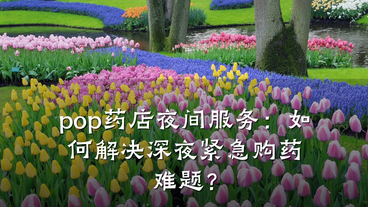 pop药店夜间服务:如何解决深夜紧急购药难题?