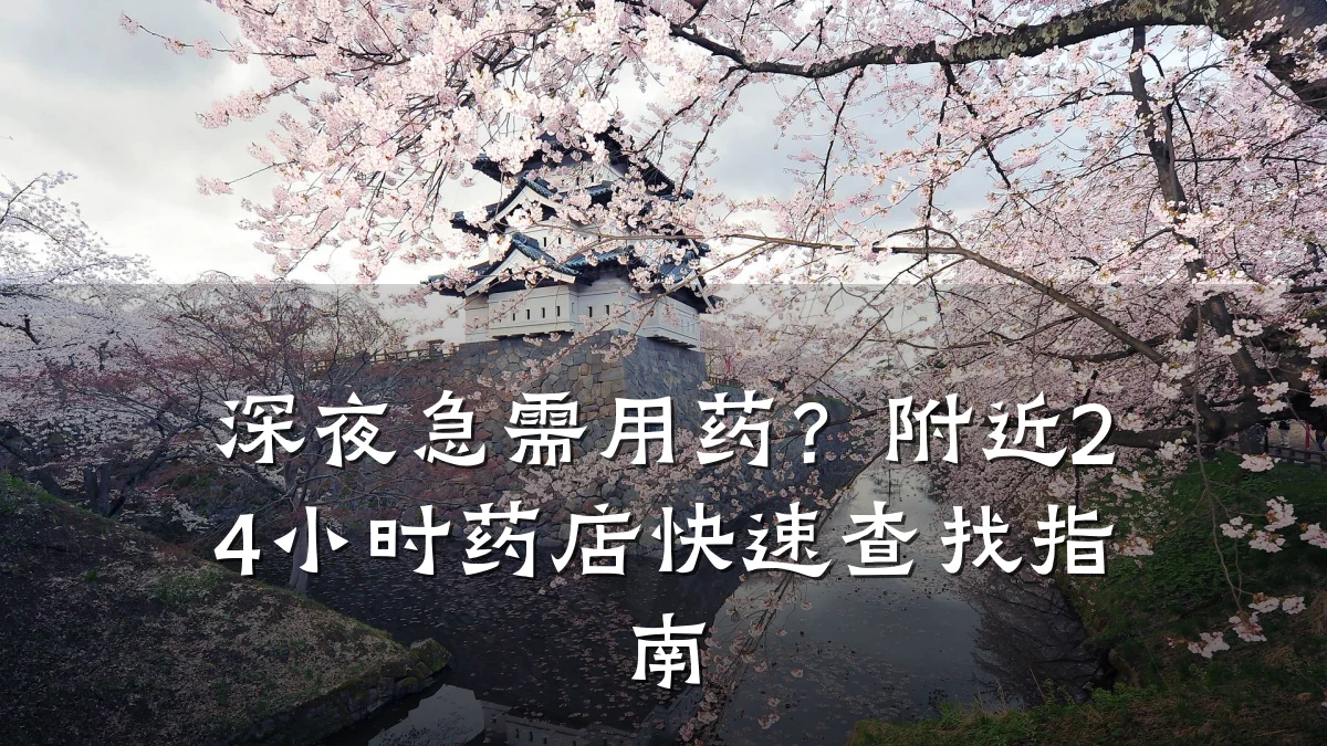 深夜急需用药?附近24小时药店快速查找指南