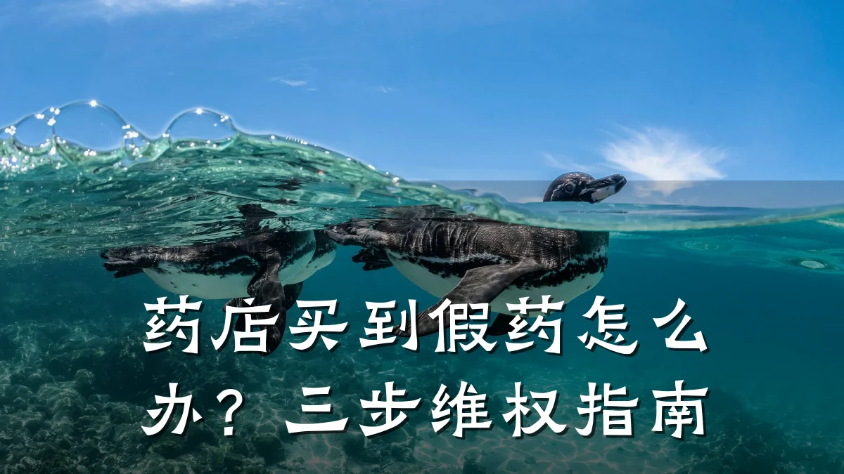 药店买到假药怎么办？三步维权指南