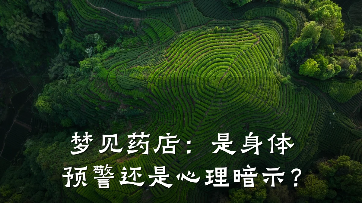 梦见药店:是身体预警还是心理暗示?