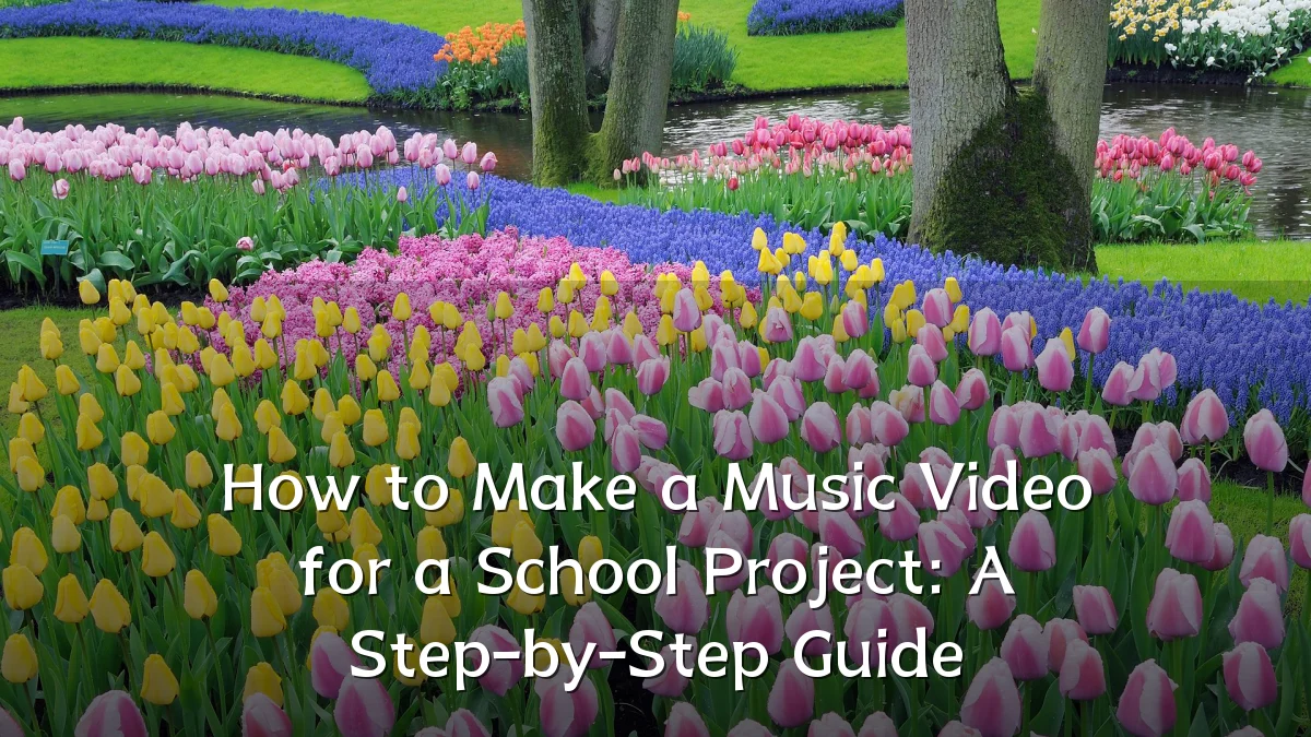 How to Make a Music Video for a School Project: A Step-by-Step Guide