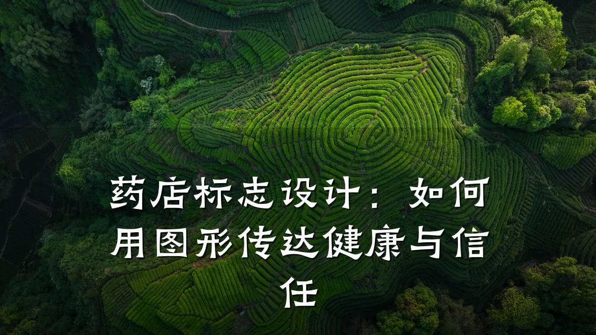 药店标志设计:如何用图形传达健康与信任