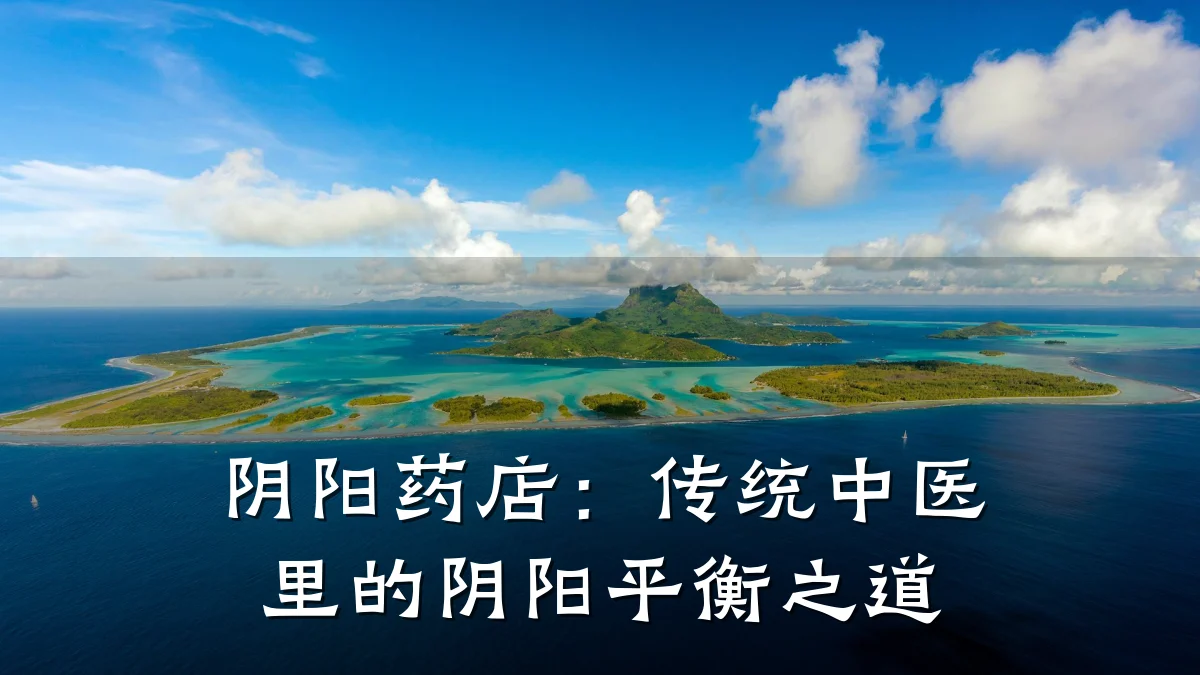 阴阳药店:传统中医里的阴阳平衡之道
