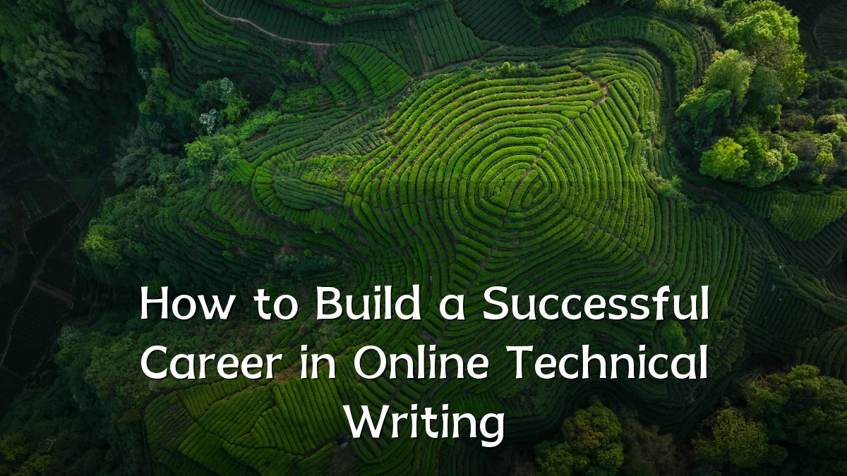 How to Build a Successful Career in Online Technical Writing