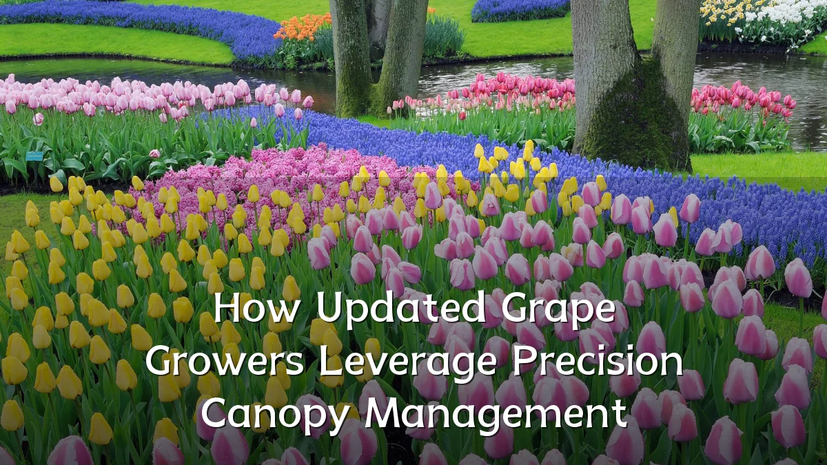 How Updated Grape Growers Leverage Precision Canopy Management