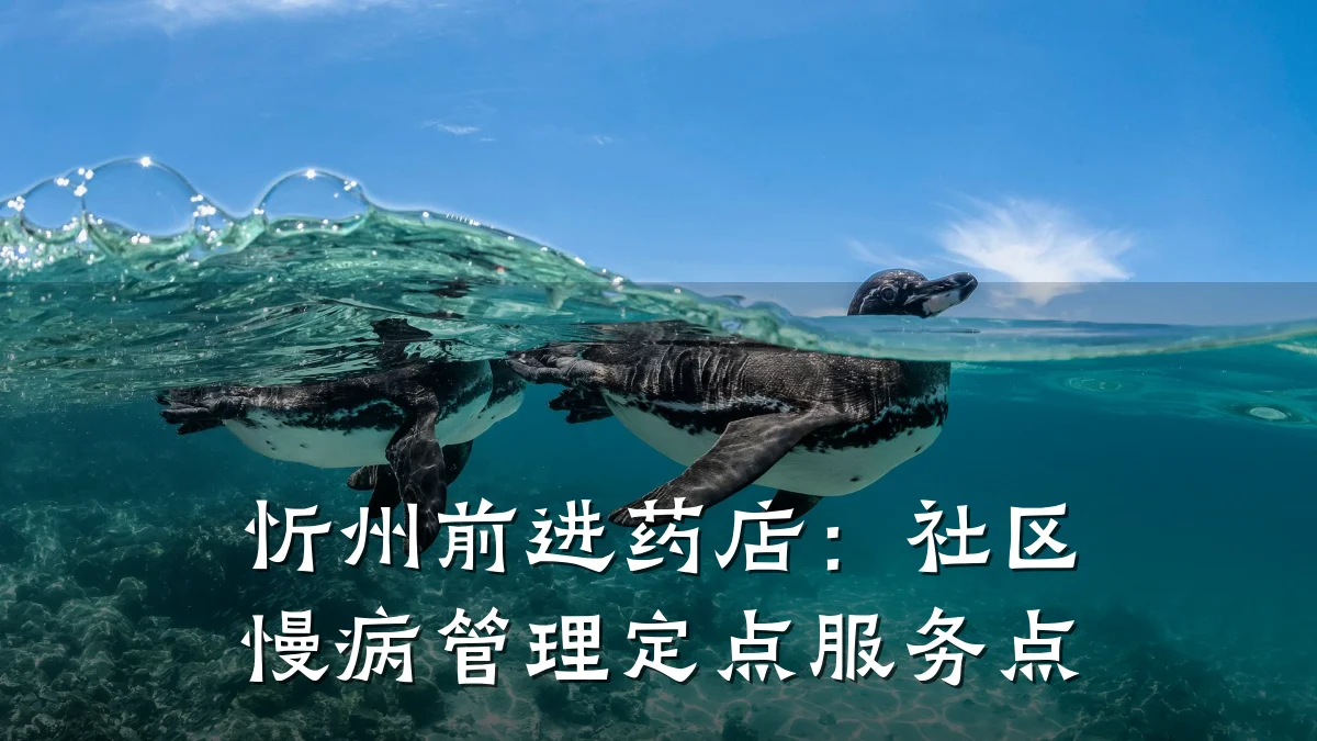 忻州前进药店：社区慢病管理定点服务点