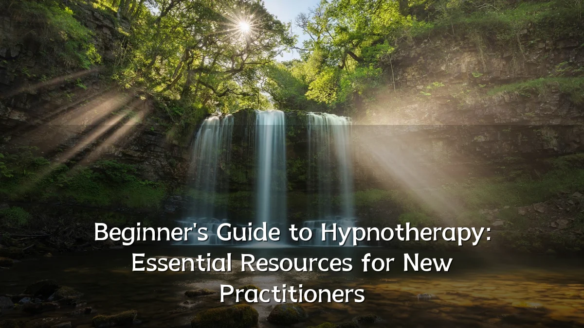 Beginner's Guide to Hypnotherapy: Essential Resources for New Practitioners