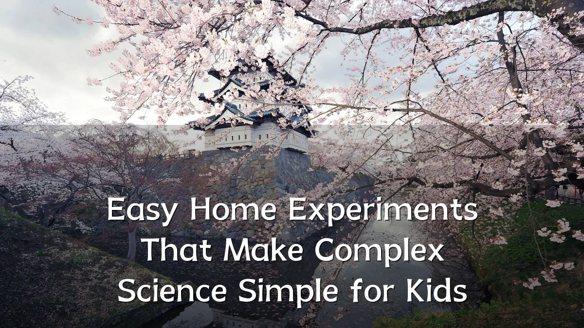 Easy Home Experiments That Make Complex Science Simple for Kids