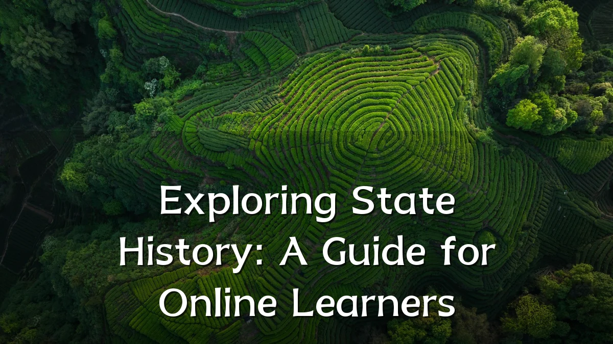 Exploring State History: A Guide for Online Learners