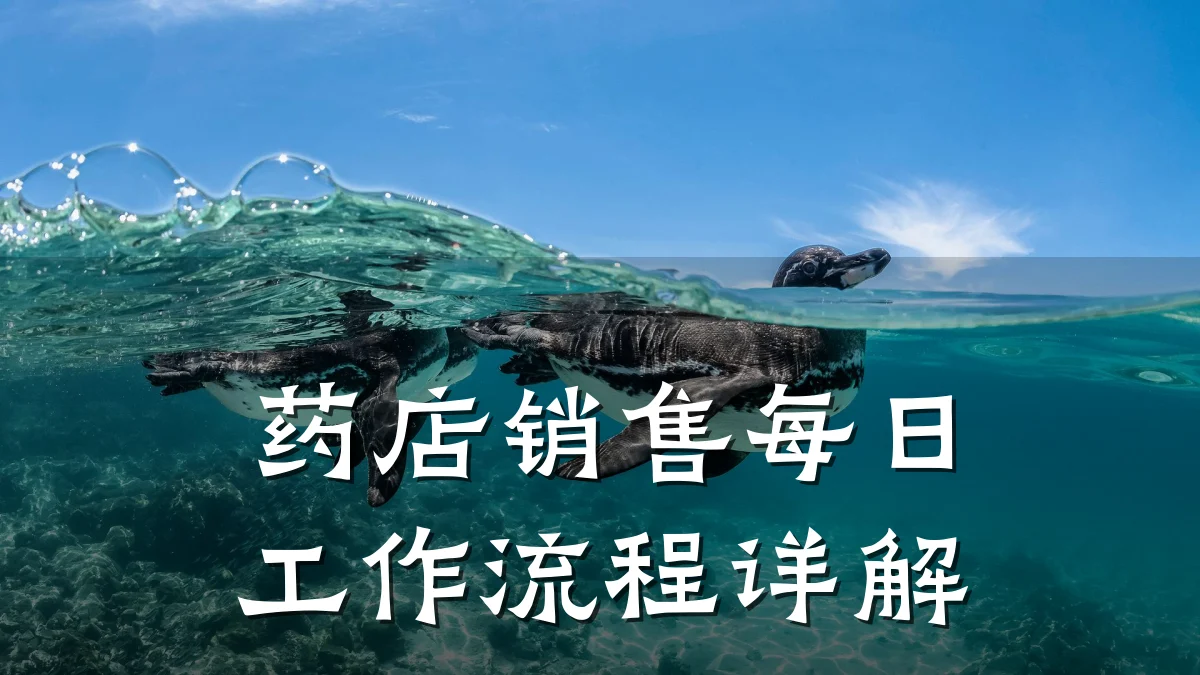药店销售每日工作流程详解