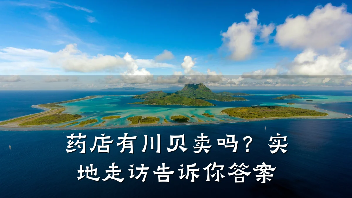 药店有川贝卖吗?实地走访告诉你答案