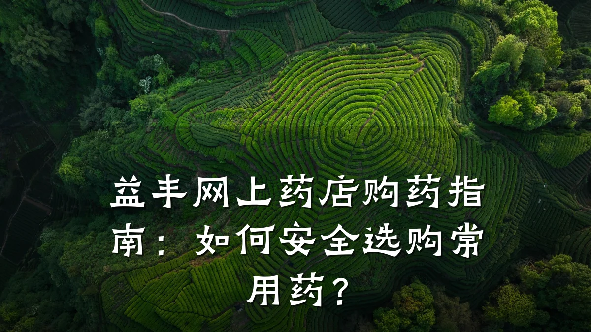 益丰网上药店购药指南:如何安全选购常用药?