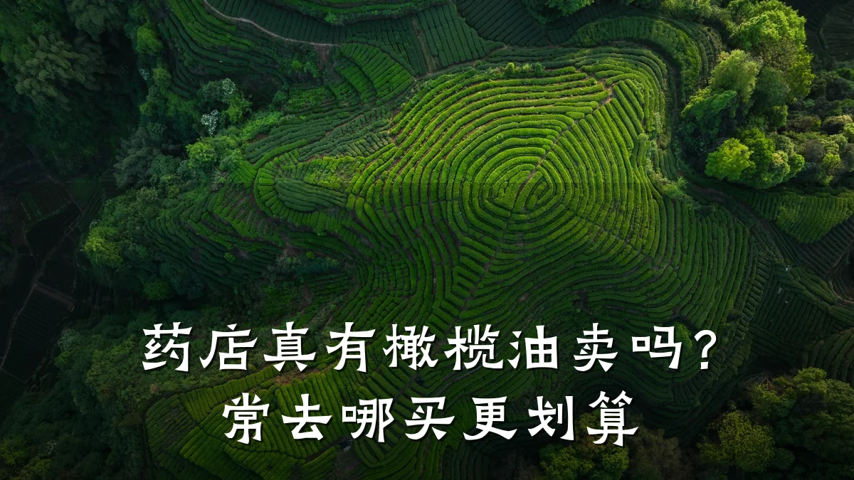 药店真有橄榄油卖吗?常去哪买更划算