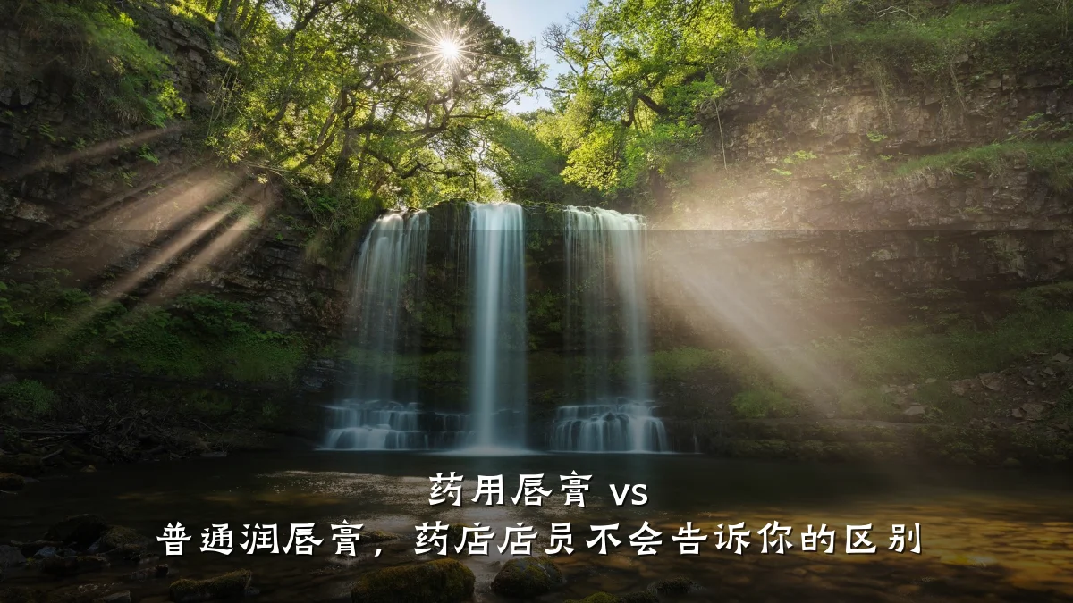 药用唇膏 vs 普通润唇膏,药店店员不会告诉你的区别