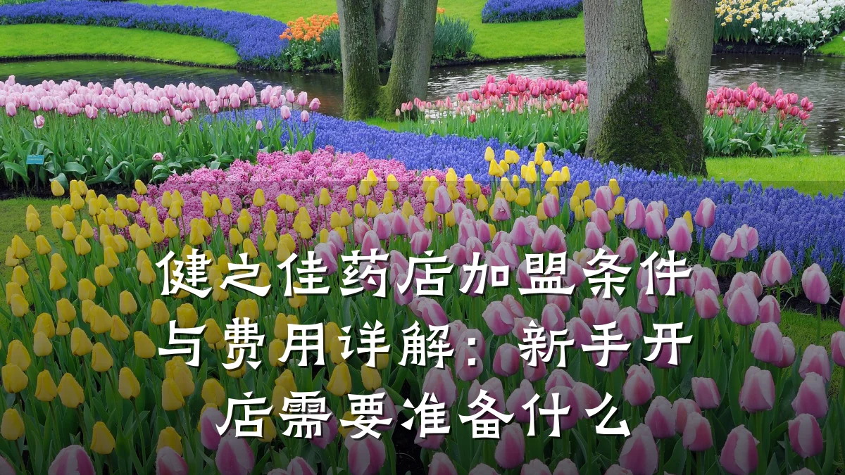 健之佳药店加盟条件与费用详解:新手开店需要准备什么
