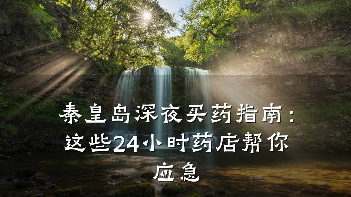 秦皇岛深夜买药指南:这些24小时药店帮你应急