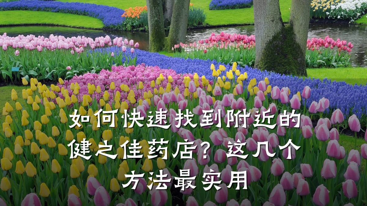 如何快速找到附近的健之佳药店?这几个方法最实用