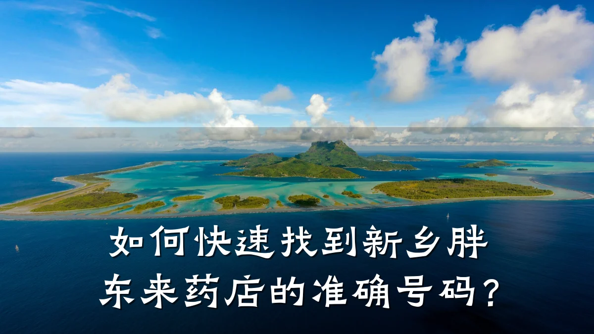 如何快速找到新乡胖东来药店的准确号码?