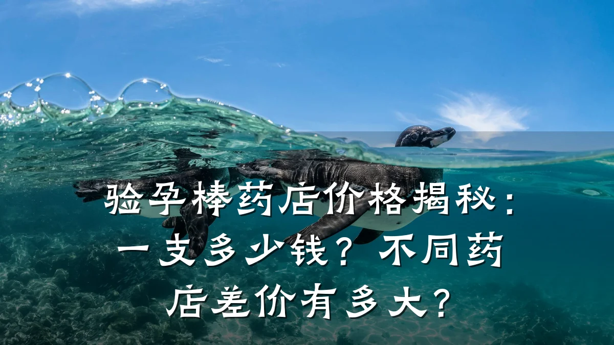 验孕棒药店价格揭秘:一支多少钱?不同药店差价有多大?