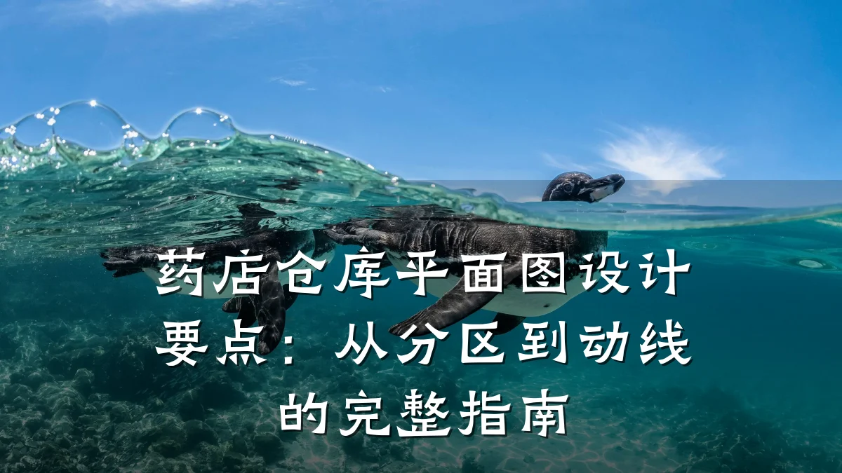 药店仓库平面图设计要点:从分区到动线的完整指南