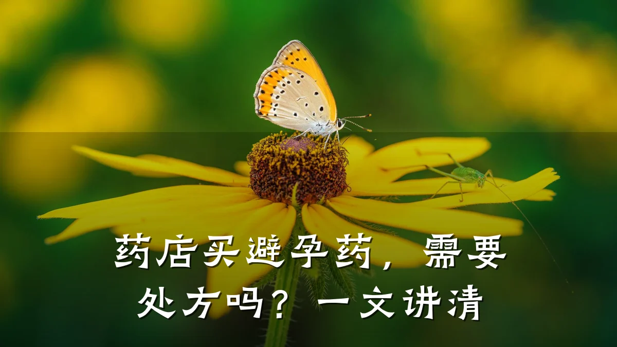 药店买避孕药,需要处方吗?一文讲清