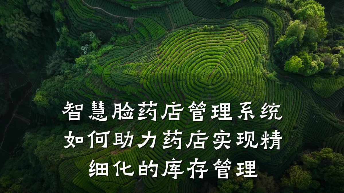 智慧脸药店管理系统如何助力药店实现精细化的库存管理