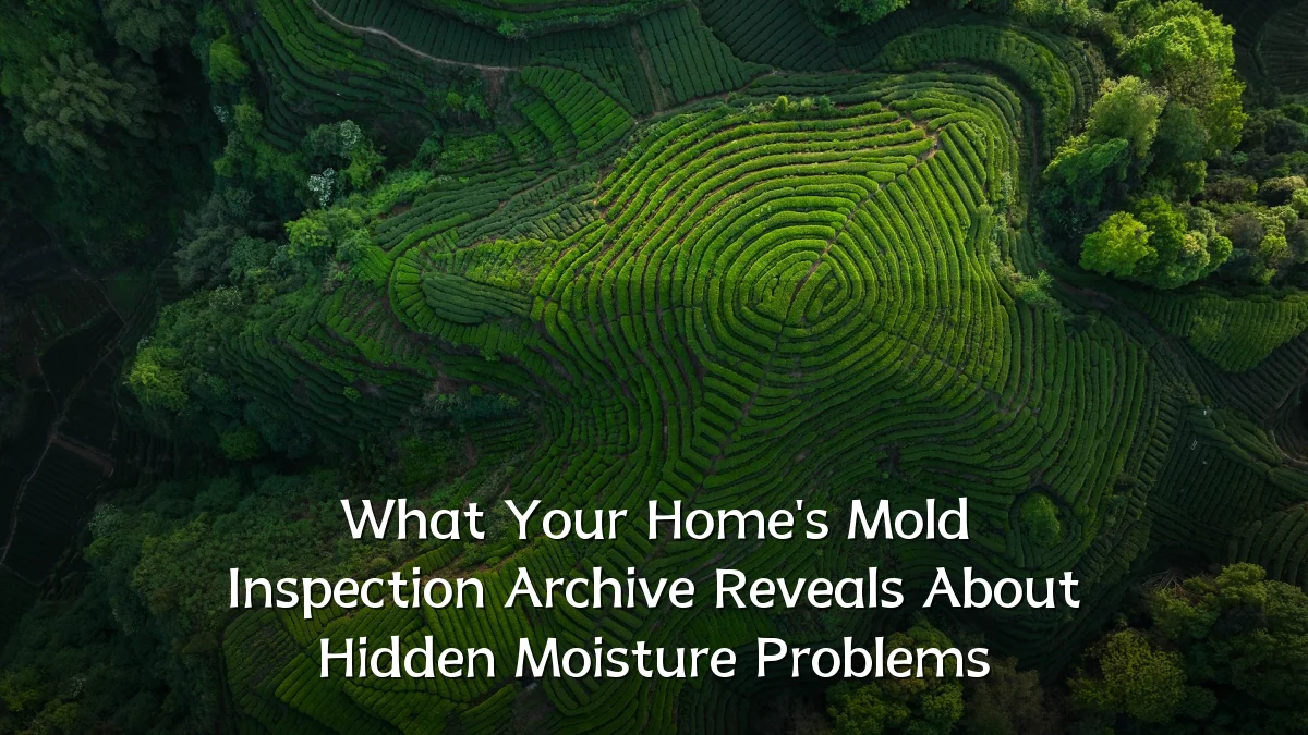 What Your Home's Mold Inspection Archive Reveals About Hidden Moisture Problems